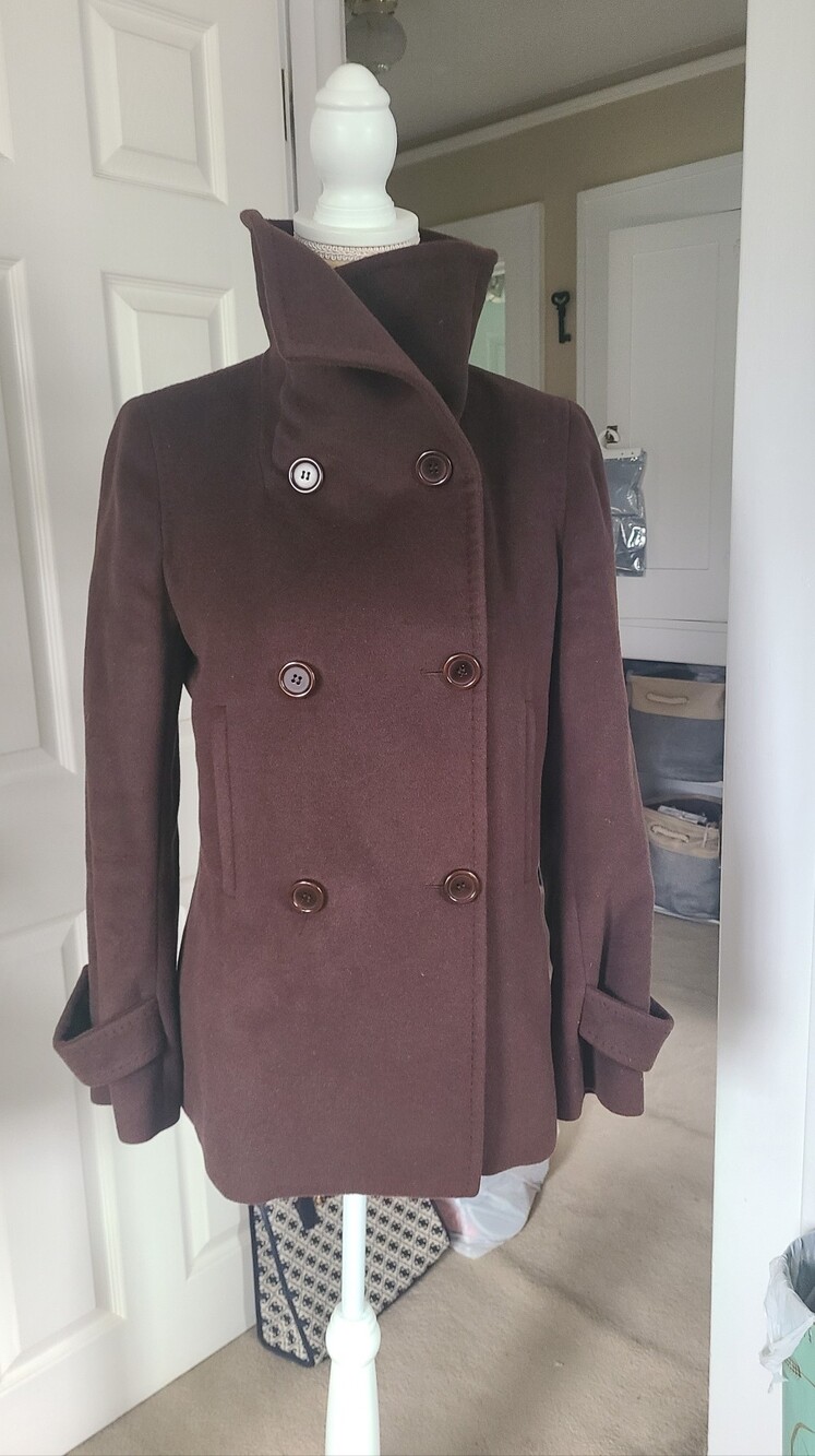 Joseph Wool Blend Peacoat